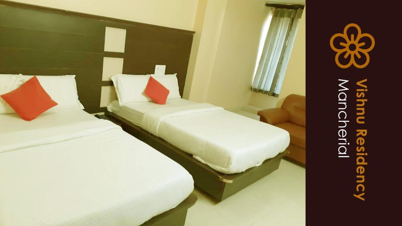 Vishnu Residency Mancherial Hotel Mancherāl Kültér fotó